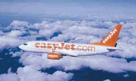 Maskapai penerbangan Easyjet.