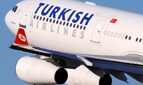 Maskapai Turkish Airlines.