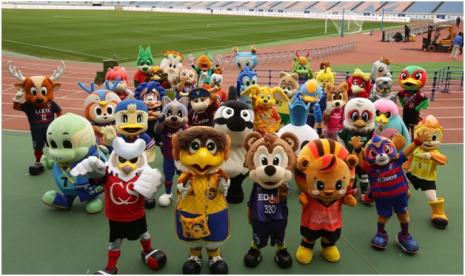 Maskot klub-klub Liga Jepang