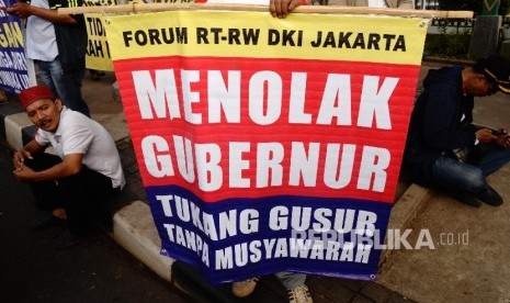  Demo Ahok di Balai Kota DKI Jakarta (ilsutrasi)