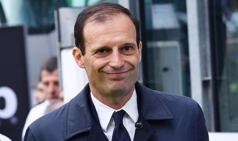 Pelatih Juventus Massimiliano Allegri.