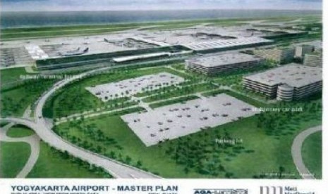 masterplan Bandara Internasional di Kulonprogo. 