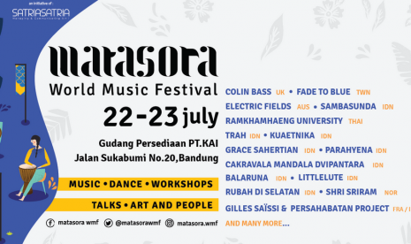 Matasora World Music Festival akan digelar di Bandung