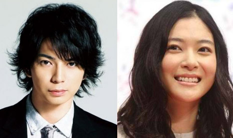 Matsumoto Jun (29 tahun) dan aktris Ueno Juri (26).