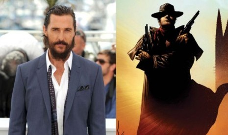 Matthew McCoughney kabarnya bakal memerankan tokoh utama di film The Dark Tower