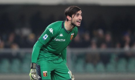 Mattia Perin, penjaga gawang Genoa.