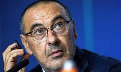 Pelatih Juventus, Maurizio Sarri.