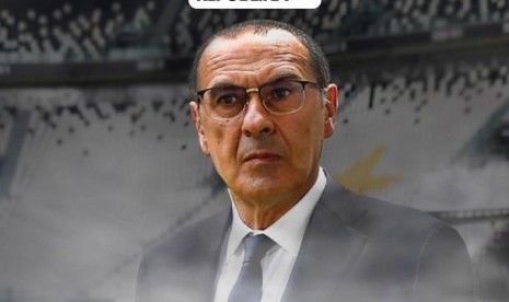 Pelatih Juventus, Maurizio Sarri.