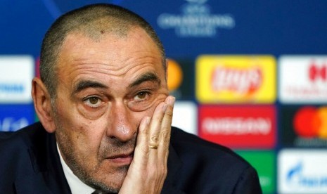 Pelatih Juventus Maurizio Sarri