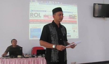 Mayor Lek M Abdullah ST MM, salah satu peserta pelatihan jurnalistik dai muda Aqabah