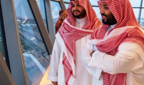 MBS menonton balapan Formula I di Abu Dhabi