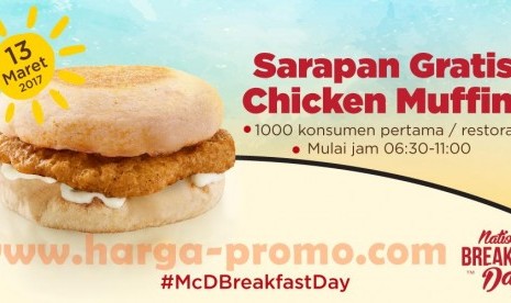 McDonald Indonesia bagikan sarapan gratis di hari sarapan nasional