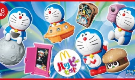 McDonalds luncurkan karakteristik Doraemon pada paket Happy Meal