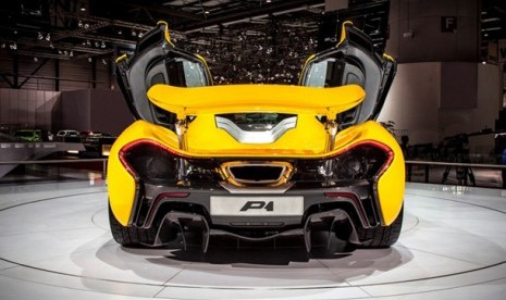 McLaren P1. Ilustrasi