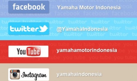 Media sosial Yamaha