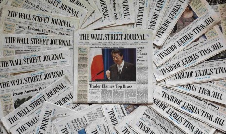 Media Wall Street Journal. China sangat agresif mengejar wartawan Barat yang menerbitkan cerita negaranya. Ilustrasi.