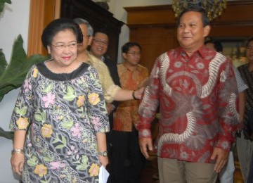 Megawati Soekarnoputri dan Prabowo Subianto (ilustrasi).