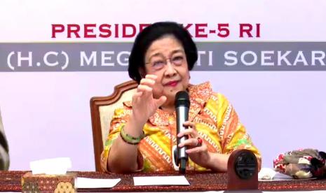 Ketua Umum DPP PDIP, Megawati Soekarnoputri