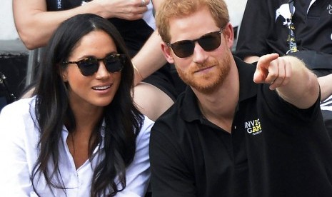 Meghan Markle dan Pangeran Harry.