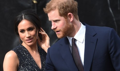 Meghan Markle dan Pangeran Harry.