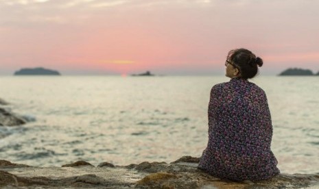 Memandangi pantai yang teduh bisa kurangi stres