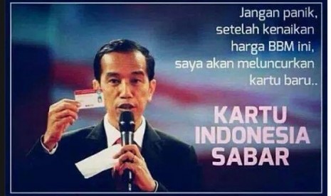 meme kartu indonesia sabar