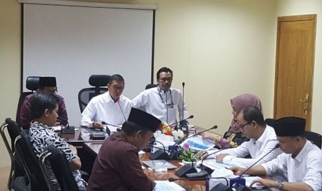 Menag Lukman Hakim Saufiddin memimpin rakor persiapan haji 2017 di Daker Makkah