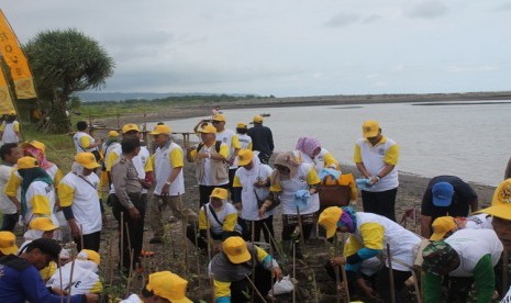 Menanam Mangrove, salag satu kegiatan  Yayasan Dana Gotong Royong Kemanusiaan