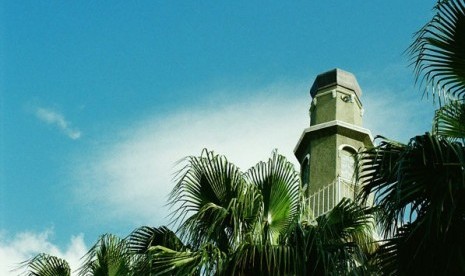 Menara Masjid Al-Awal (Owal), masjid pertama di Cape Town, Afrika Selatan. (ilustrasi)