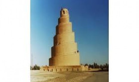 Menara Spiral masjid Ibnu Tulun