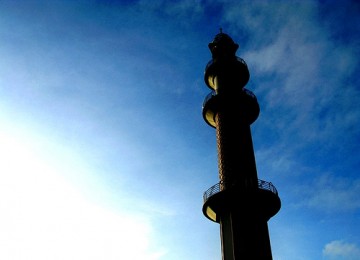 Menara masjid, ilustrasi