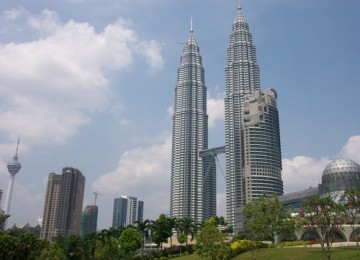 Menara Petronas Kualalumpur, ilustrasi 