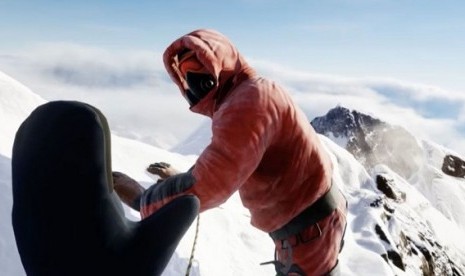 Mendaki Gunung Everest lebih mudah dengan Gim Virtual Reality. 