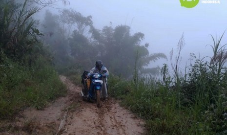 Menembus pedalaman demi bertemu penduduk mualaf.