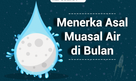 Menerka sumber air di bulan