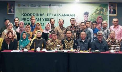 Mengawali 2023, Kementan menggelar Rapat Koordinasi (Rakor) Pelaksanaan Kegiatan Program YESS tahun 2023 di Kota Gorontalo selama tiga hari, 27 -29 Januari. Rakor dibuka Kepala Badan Penyuluhan dan Pengembangan SDM Pertanian Kementan (BPPSDMP) Dedi Nursyamsi dan dihadiri sejumlah kepala dinas pertanian (Kadistan) kabupaten sasaran Program YESS dan pelaksana tingkat kabupaten selaku District Implementation Team (DIT).