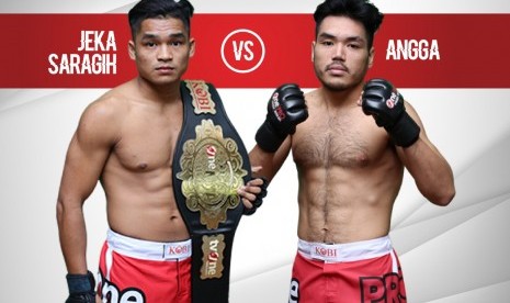 Mengusung tema Jungle of The Warriors, One Pride MMA Fight Night 36 akan hadir dengan 4 pertarungan Mixed Martial Arts terbaik langsung dari Tennis Indoor Senayan pada Hari Sabtu, (15/2). Salah satunya Jeka Saragih melawan Angga.