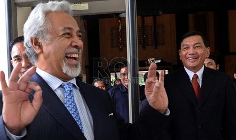 Menhan Timor Leste Xanana Gusmao Berkunjung ke Indonesia