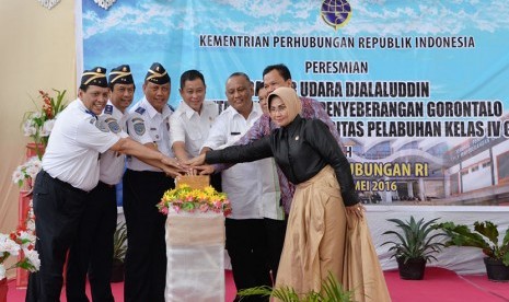  Menhub Ignatius Jonan meresmikan Terminal Baru Bandara Gorontalo