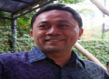 Menhut Zulkifli Hasan, salah seorang kader PAN di dalam kabinet, ilustrasi