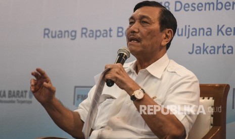 Menko Kemaritiman Luhut Binsar Panjaitan.