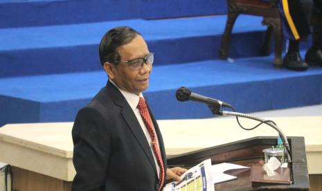 Menkopolhukam, Moh Mahfud MD.