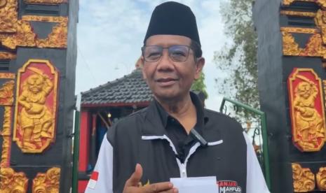 Mahfud MD. Pengamat menilai keputusan Mahfud mundur dari kabinet diragukan angkat elektabilitas.