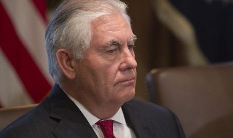 Menlu Amerika Serikat (AS) Rex Tillerson