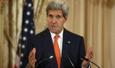 US Secretary of State John F Kerry (file)