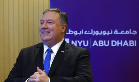 Menlu AS Mike Pompeo bertemu diplomat China Yang Jiechi. Pertemuan digambarkan sebagai dialog konstruktif antara kedua negara. Ilustrasi.