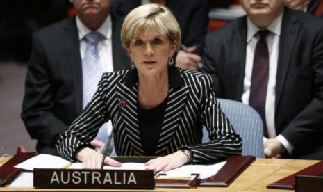 Menlu Australia Julie Bishop.