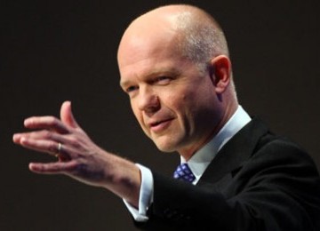 Menlu Inggris William Hague.