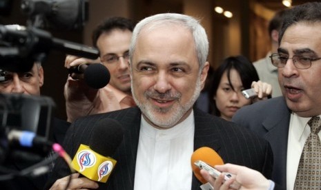 Menlu Iran, Muhammad Javad Zarif.