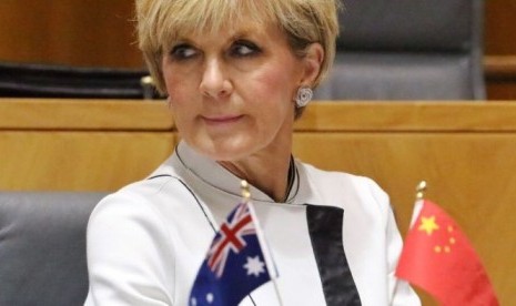 Mantan menteri luar negeri Australia Julie Bishop 